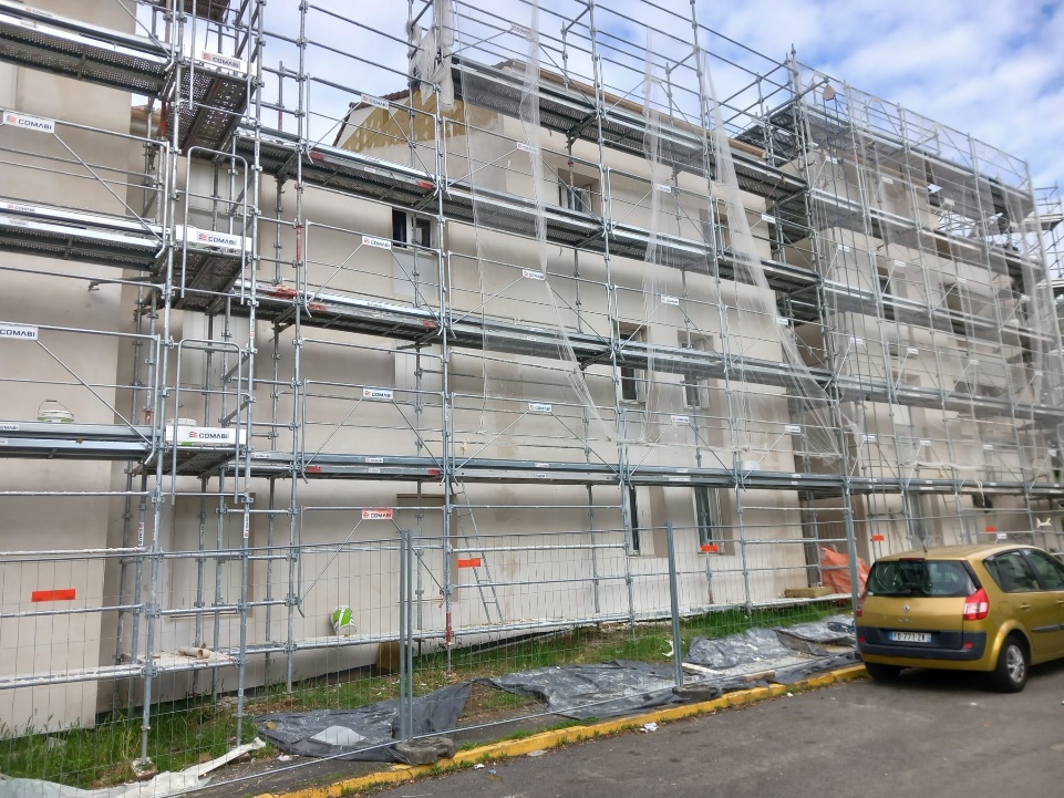 Chantier façade